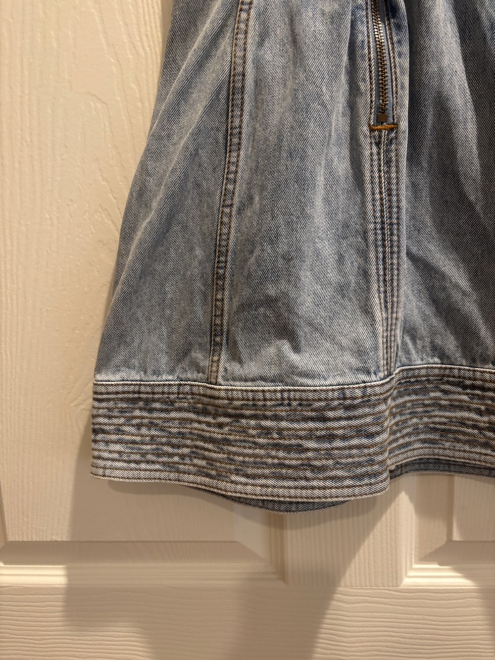 Aje Coast Denim Mini Dress - Picture 13 of 14